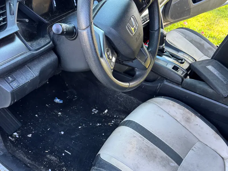 Full Interior Detailing - Before